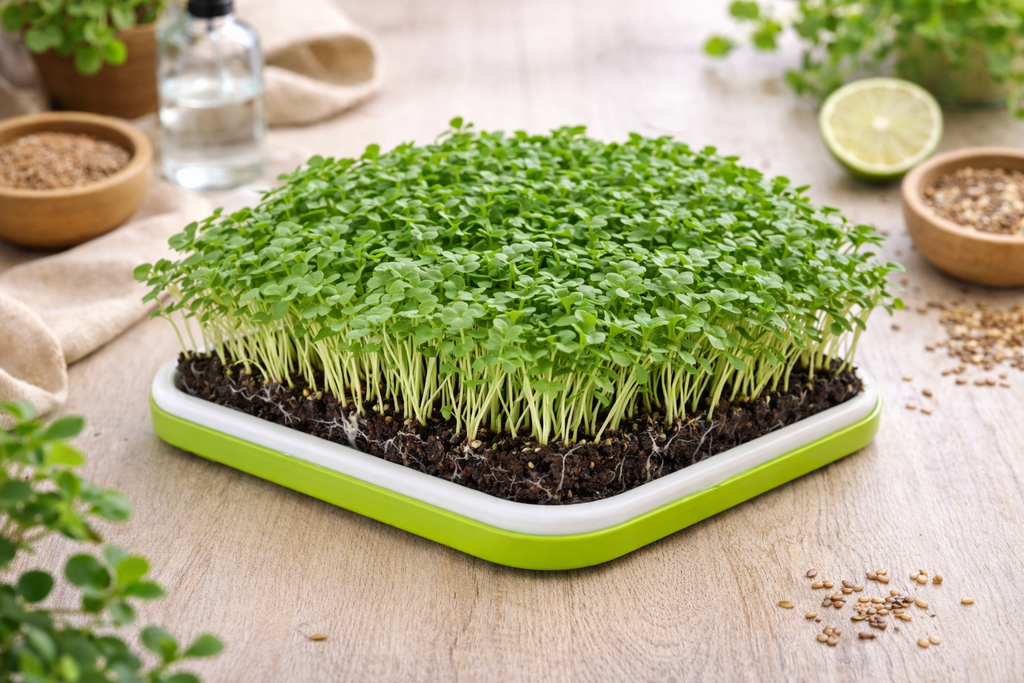Kale microgreens