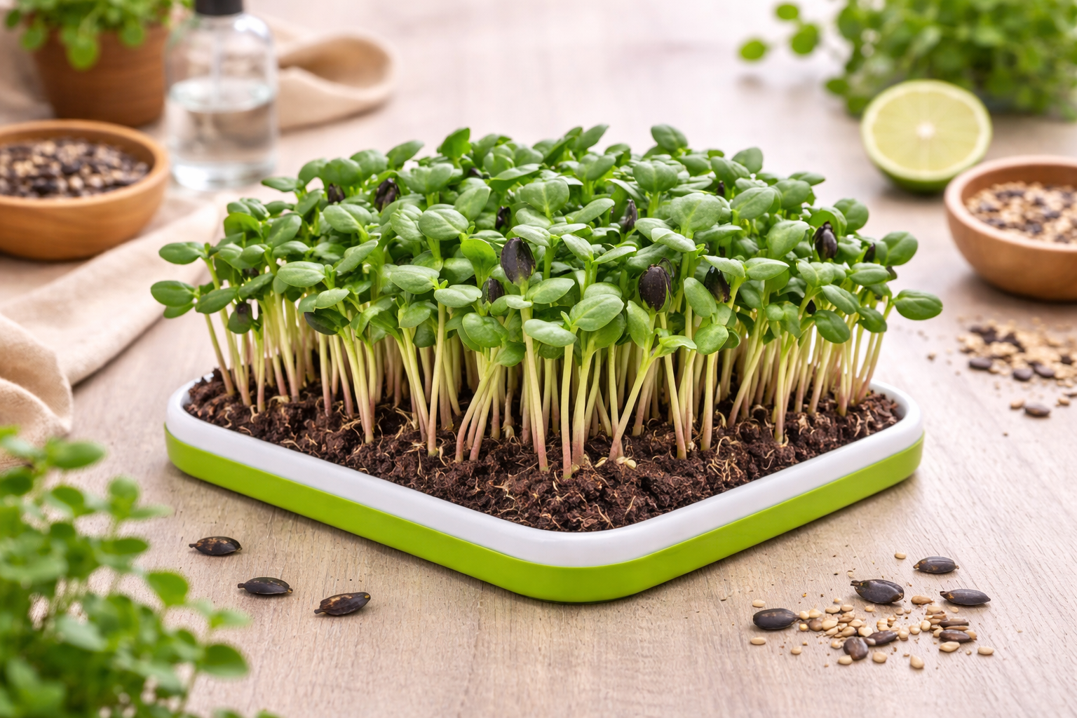 Sunflower Microgreens